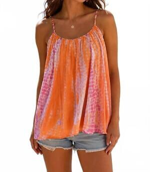 NEW C JES coralita cotton top in coral